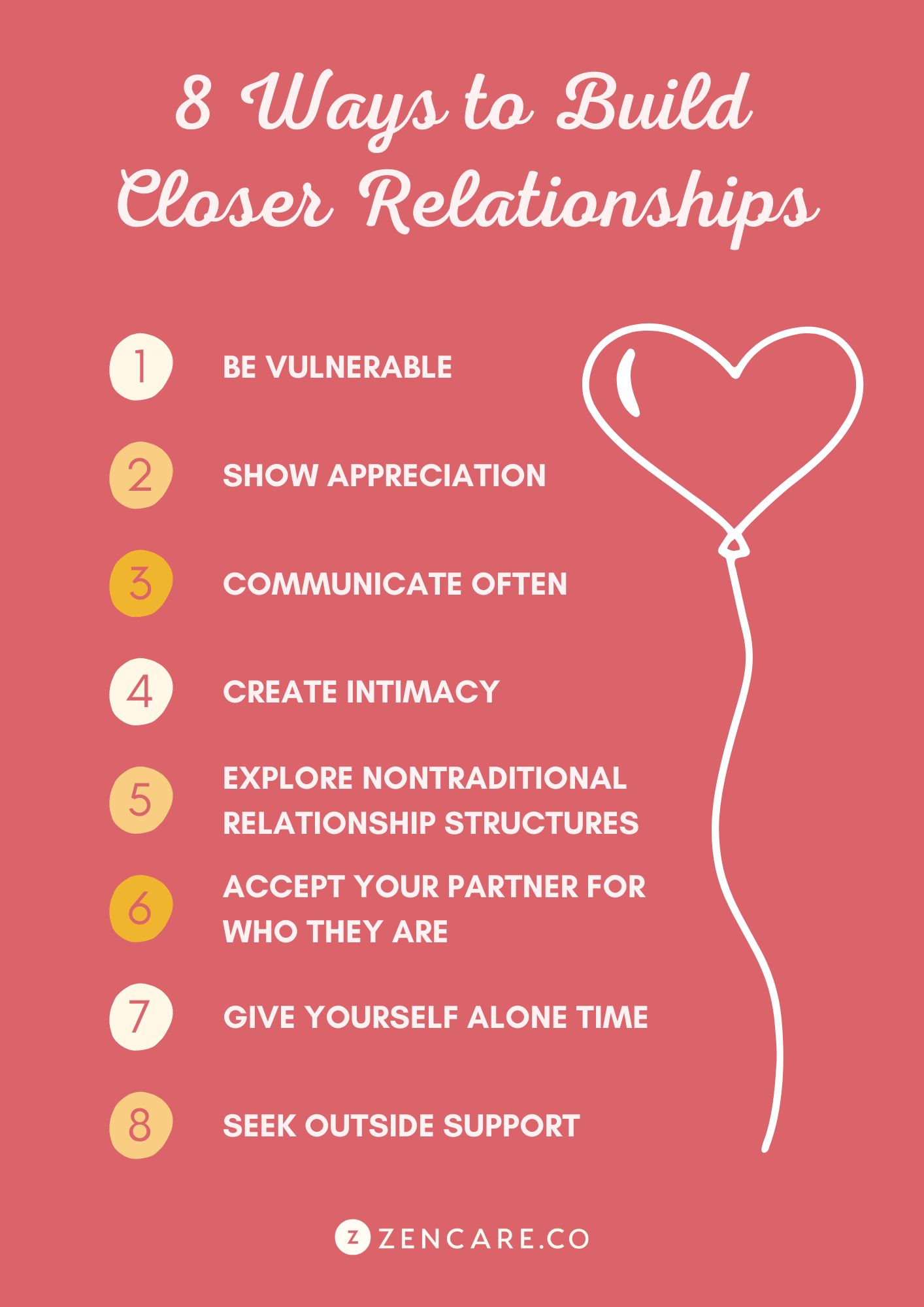 Ways To Build Closer Relationships